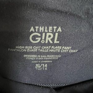 Athleta Girl flare pants